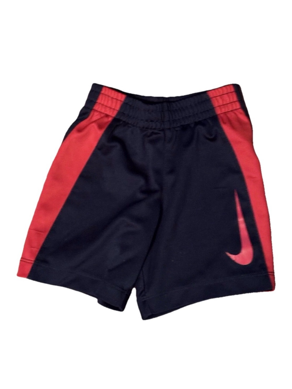 Nike Toddler Blue Elastic Waist Pockets‎ Dri-Fit Logo Pull On Athletic Shorts 3T
